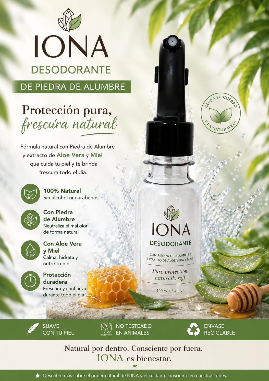 IONA DESODORANTE DE ALUMBRE